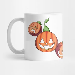 Three Jack o Lanters (color) Mug